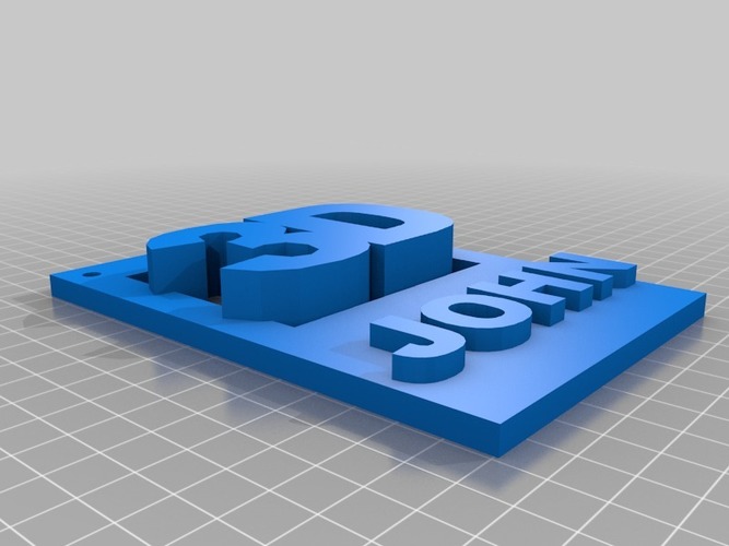 3D Lanyard 3D Print 13424