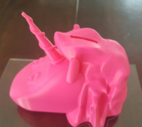 Happy Unicorn Bank 3D Print 134242