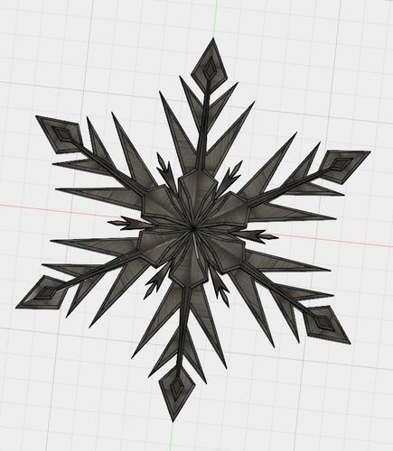 Snowflake 3D Print 134254