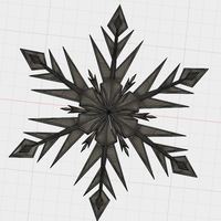 Small Snowflake 3D Printing 134254