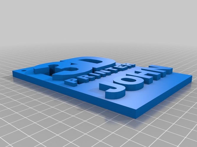 3D Lanyard 3D Print 13426