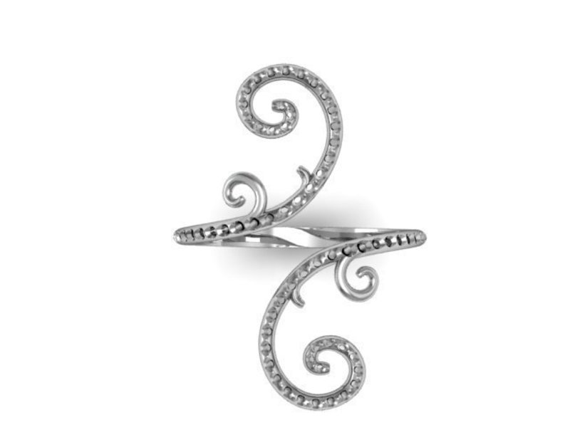 Twisted Cocktail Fashion Ring