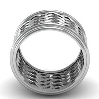 Celtic Weave/Braided Fashion Ring - Thumbnail 3