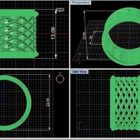 Celtic Weave/Braided Fashion Ring - Thumbnail 4