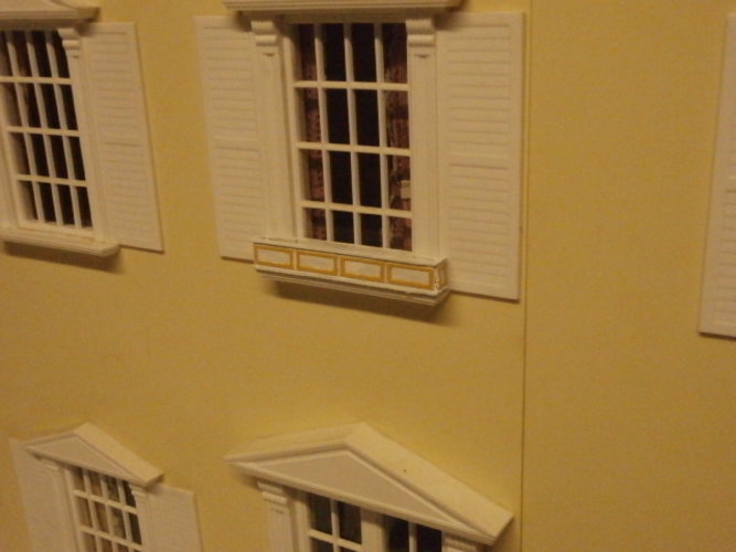 SCALEPRINT 1:12 SCALE WINDOW BOX DOLLS HOUSE