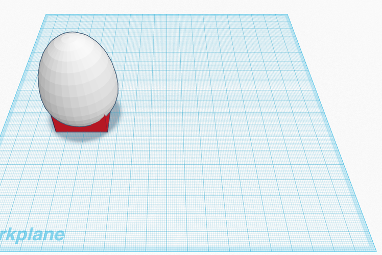 Egg to Test for Egg Drop 3D Print 134373