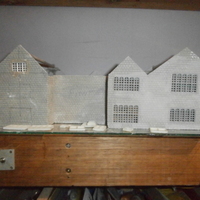 Small SCALEPRINT WINDOW SET MANOR HOUSE 00/HO PART1 3D Printing 134378