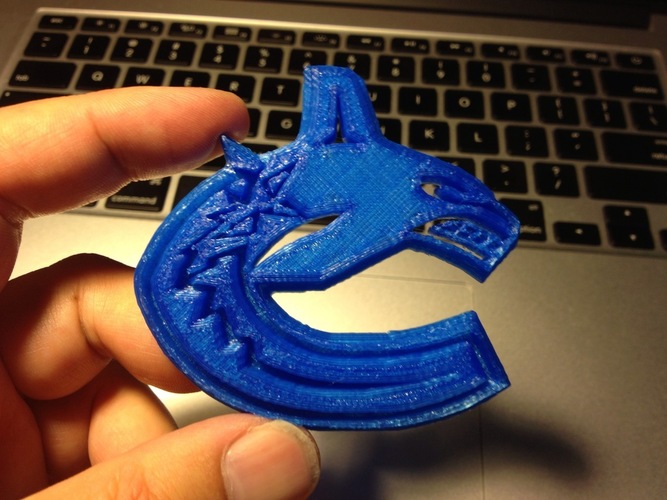 Vancouver Canucks logo 3D Print 13438