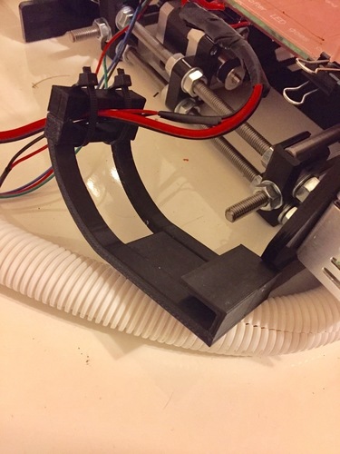 Heated Bed Cabling Strain Relief 3D Print 134429