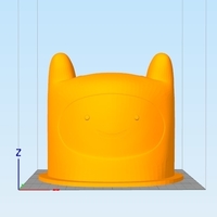 Finn's head Pen Stand - Thumbnail 1