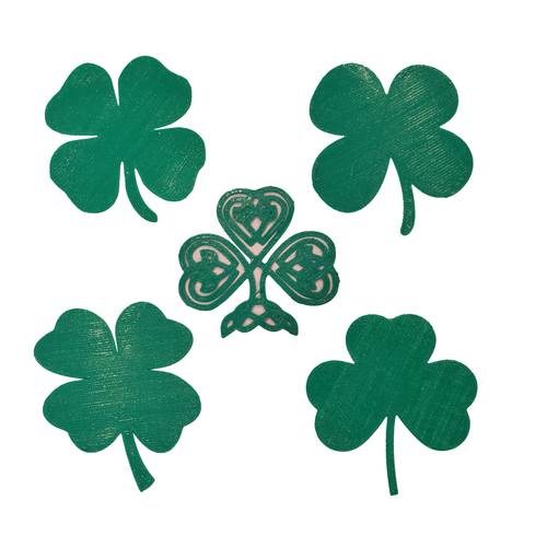 Shamrock or 4 Leaf Clover ? 3D Print 134548