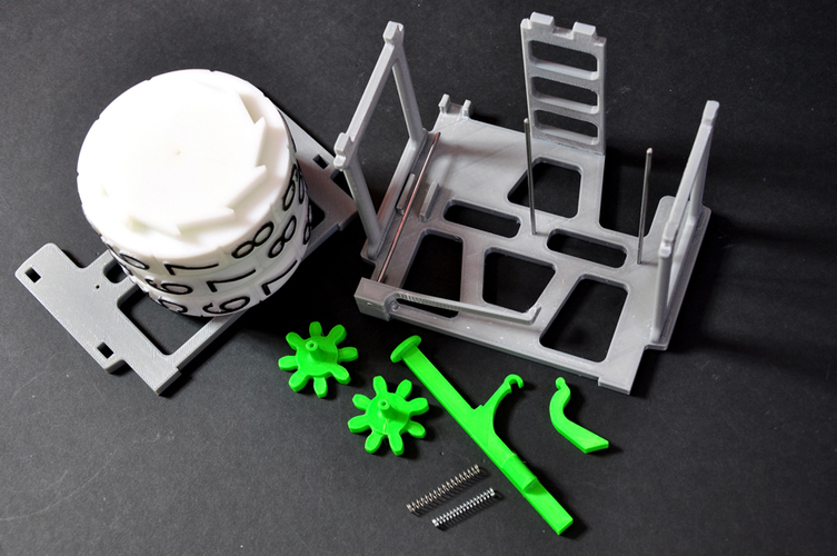 Mechanical Counter 3D Print 134582