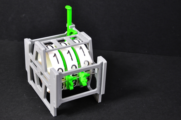 Mechanical Counter 3D Print 134590