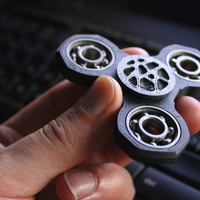 Small Trius Hand Spinner | Fidget toy 3D Printing 134710