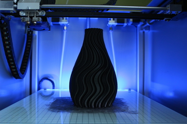 Wavyse Vase 3D Print 134738