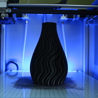 Small Wavyse Vase 3D Printing 134738