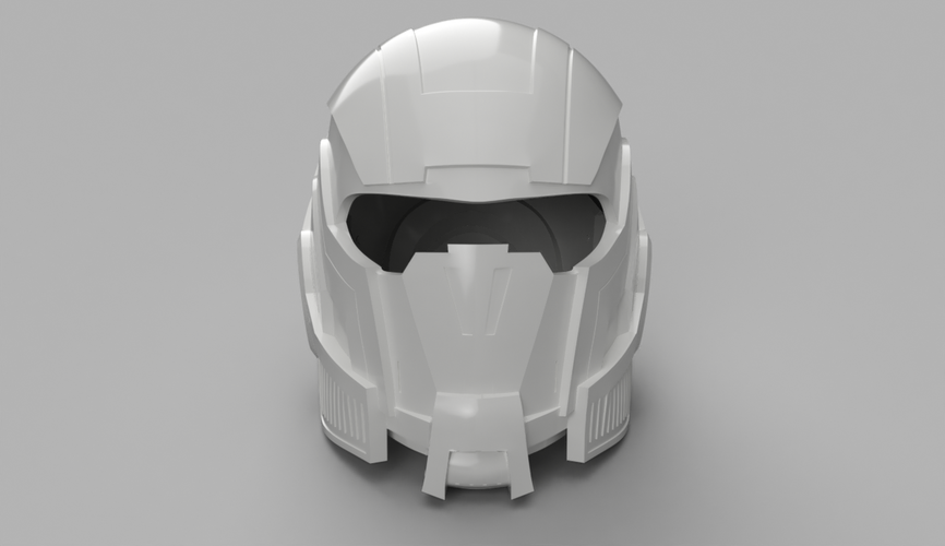 Mass Effect N7 Breather Helmet 3D Print 134765