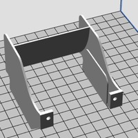 Open RC Rear Wing - Supports - Thumbnail 2