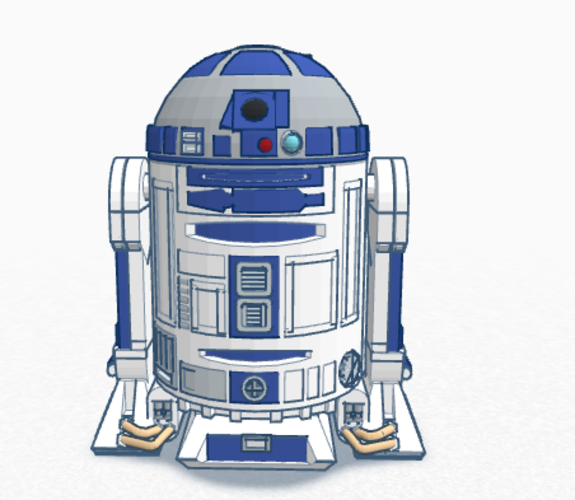R2-D2 3D Print 134866