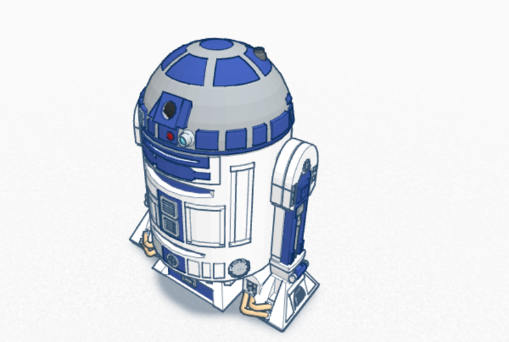R2-D2 3D Print 134867