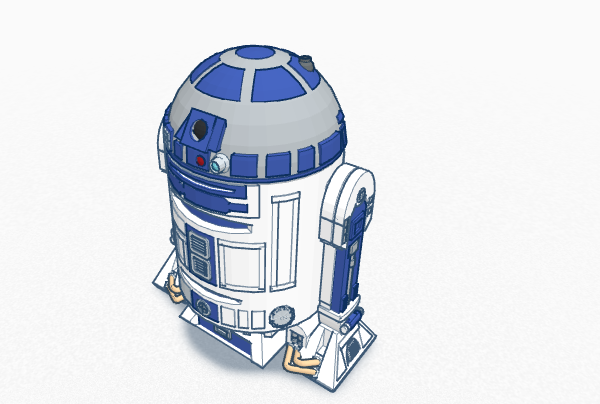 R2-D2 @ Pinshape