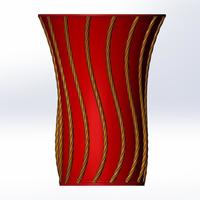 Small Vase #224 3D Printing 134891