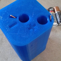 6 Volt Lantern battery AA adapter - Thumbnail 3