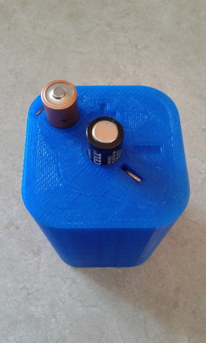 6 Volt Lantern battery AA adapter 3D Print 134900