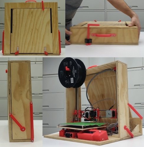 300$ build your own foldable 3d printer 3D Print 134935