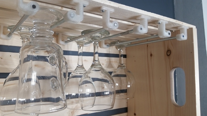 wine glass rack