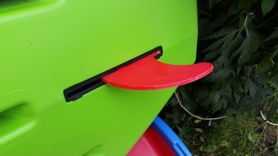 sup (stand up paddle) fin 3D Print 134942