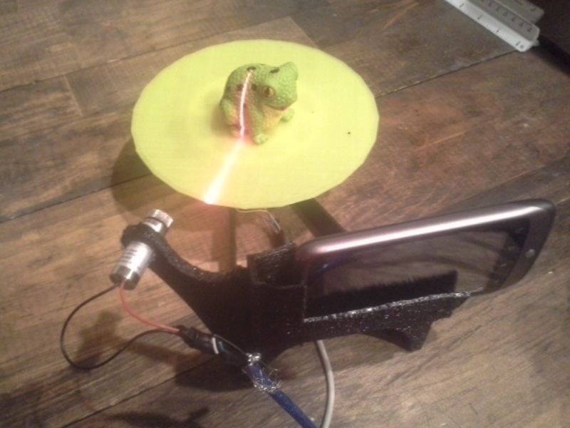 simplest 3d scanner, Take 2!