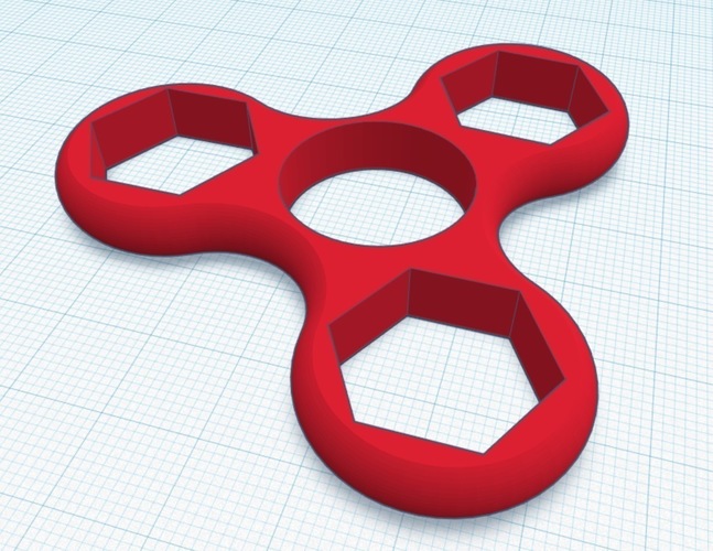 Nutty Spinner 3D Print 135032