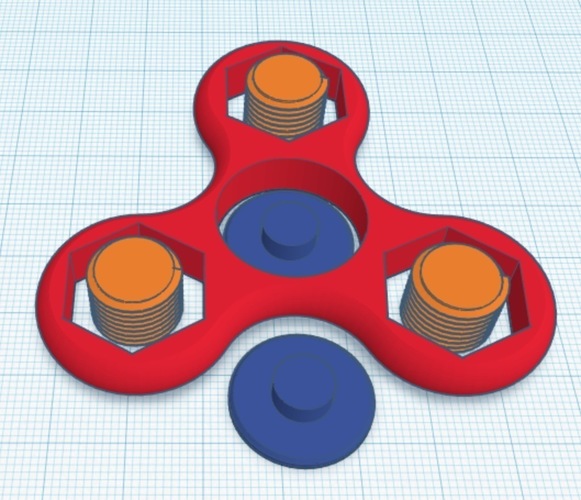 Nutty Spinner 3D Print 135033