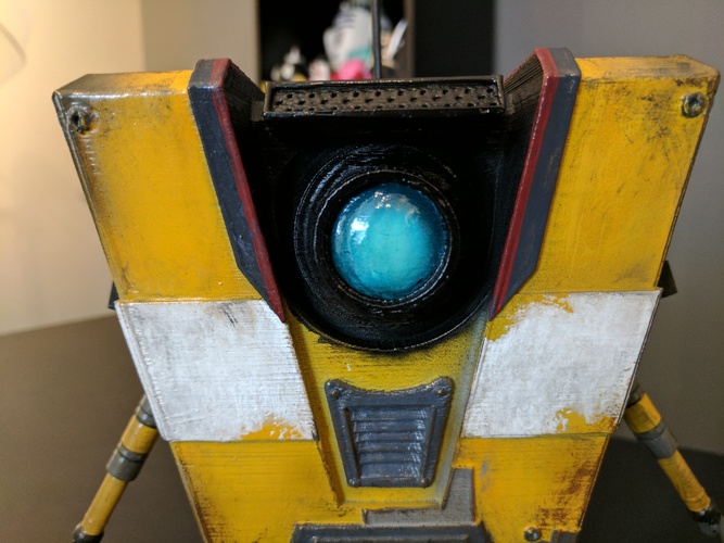 Claptrap from Borderlands 3D Print 135058