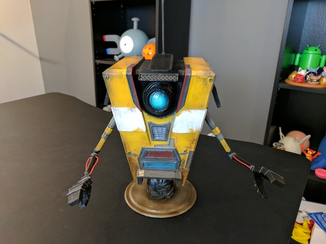 Claptrap from Borderlands 3D Print 135061