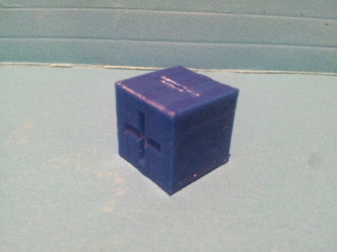 Basic Fate / Fudge Dice 3D Print 135159