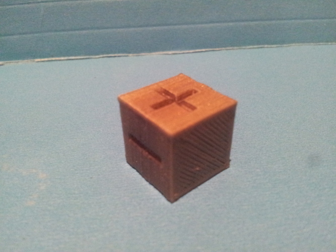 Basic Fate / Fudge Dice 3D Print 135160