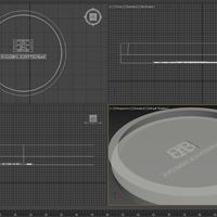 Small Coaster 3D Printing 135161