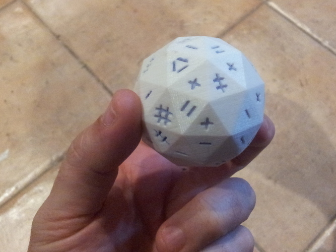 One Roll Fate / Fudge Die 3D Print 135165