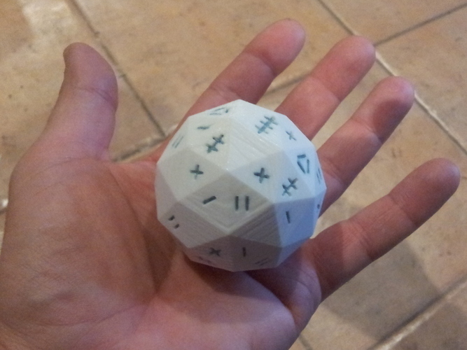 One Roll Fate / Fudge Die 3D Print 135166