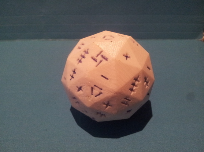 One Roll Fate / Fudge Die 3D Print 135168