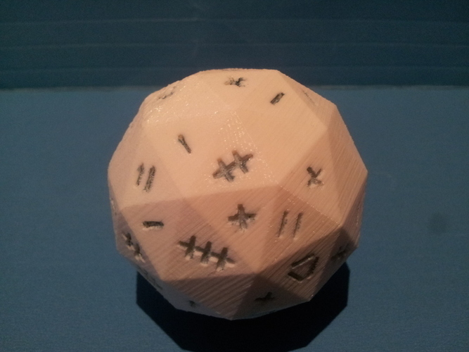 One Roll Fate / Fudge Die 3D Print 135169