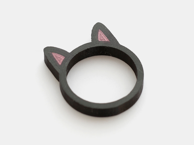Animal Ring Collection - Dual extrusion version 3D Print 135234