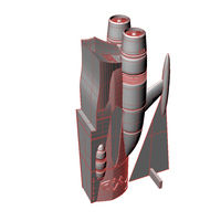 ALBATOR / ARCADIA '78 of Capitan Harlock Full assembly KIT - Thumbnail 5