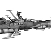 ALBATOR / ARCADIA '78 of Capitan Harlock Full assembly KIT - Thumbnail 10
