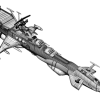 ALBATOR / ARCADIA '78 of Capitan Harlock Full assembly KIT - Thumbnail 11