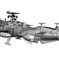 ALBATOR / ARCADIA '78 of Capitan Harlock Full assembly KIT