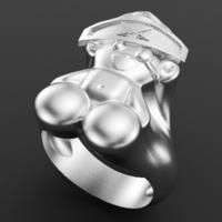 Pirate bear ring  - Thumbnail 1