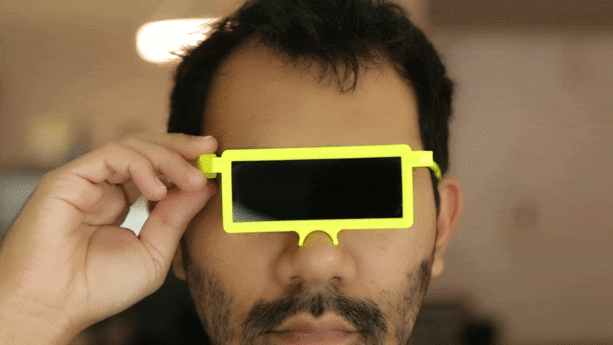 LCD Glasses 3D Print 135321